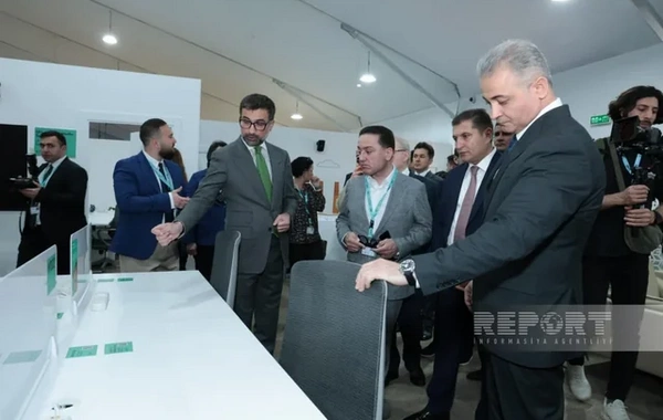 Media nümayəndələri Bakı Olimpiya Stadionunda WUF13-lə bağlı görülən işlərlə tanış olublar