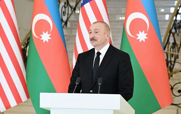 İlham Əliyev və ABŞ-nin Vitse-prezidenti mətbuata bəyanatlarla çıxış ediblər