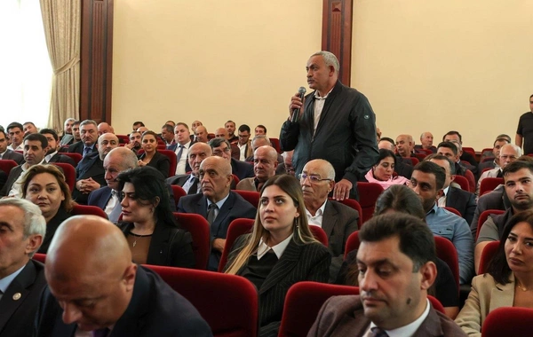 KOBİA Abşeron sahibkarlarının təkliflərini dinləyib