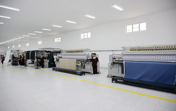 Xocalı şəhərində "Qarabağ Tekstil Evi" MMC istifadəyə verilib
