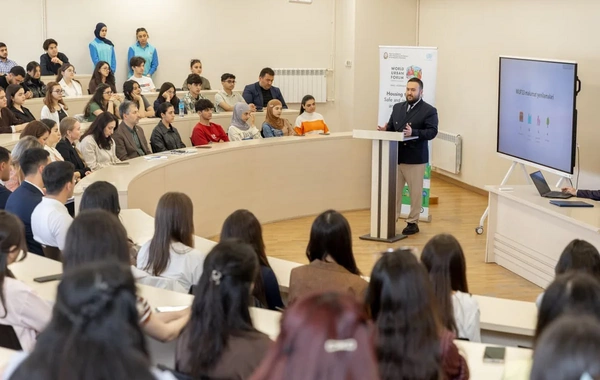 Xankəndidə WUF13 Festivalı çərçivəsində məlumatlandırma sessiyası keçirilib