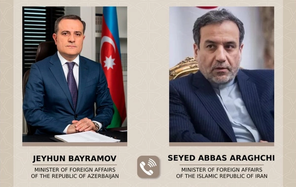 Ceyhun Bayramov və Seyid Abbas Ərağçi İsrailin İrana hücumundan sonra yaranmış vəziyyəti müzakirə ediblər