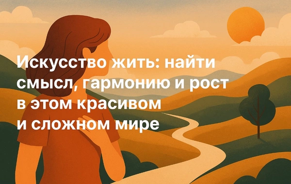 Искусство жить: как найти смысл и гармонию в жизни