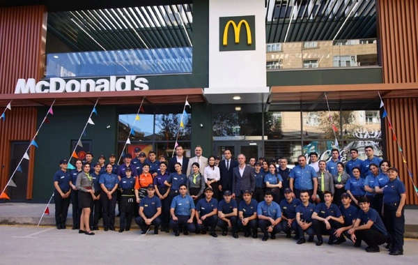 Xırdalanda ilk "McDonald's" restoranının açılışı olub Xırdalanda ilk "McDonald's" restoranının açılışı olub