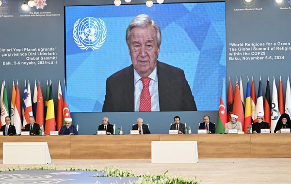 Dini Liderlərin Qlobal Sammitinin ilk iş günü başa çatıb