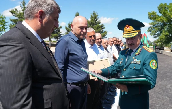 "Samur" sərhəd komendantlığı xidməti istifadəyə verilib