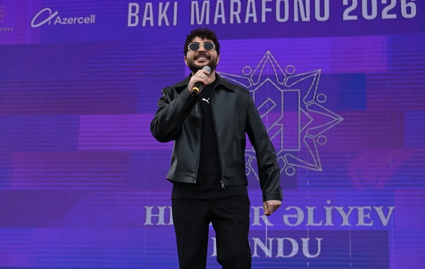 "Bakı Marafonu 2026"nın start və finişində konsert olub