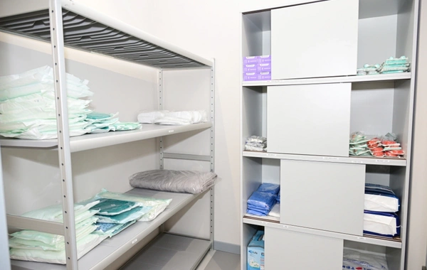 Leyla Əliyeva Liv Bona Dea Hospitalında Sümük iliyi nəqli mərkəzinin açılışında iştirak edib