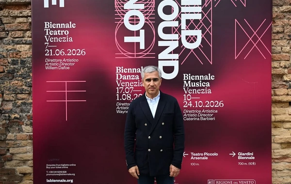 Anar Ələkbərov Venesiya Biennalesindən paylaşım edib