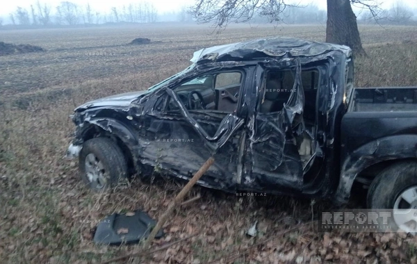 В Габале произошло ДТП, есть погибший и пострадавший