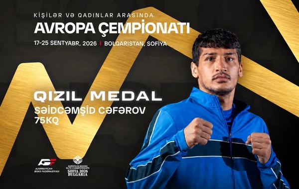 Səidcəmşid Cəfərov Avropa çempionu olub - boksçularımızdan Sofiyada 5 medal