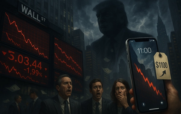 Apple, Amazon, Nvidia в минусе: как Трамп уничтожил рынок за 24 часа