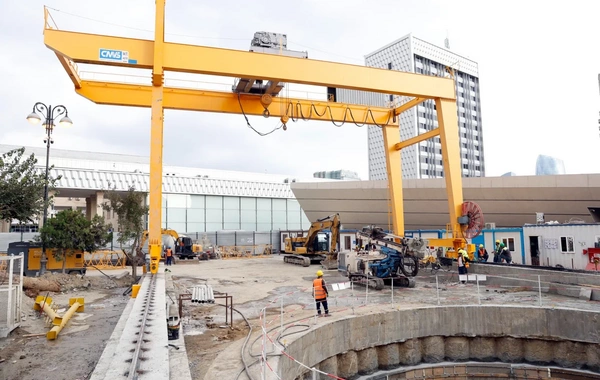 Bakı metrosu xətlərin ayrılması üçün 200 metrlik tunelin inşasına hazırlaşır