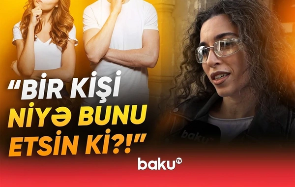 Kişilərin cəmiyyətdə şok yaradan hərəkəti