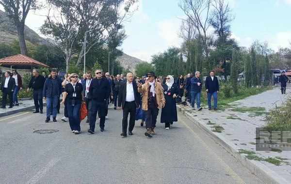 İtkin düşmüş şəxslərlə bağlı beynəlxalq konfransın iştirakçılarının Laçına səfərləri başa çatıb