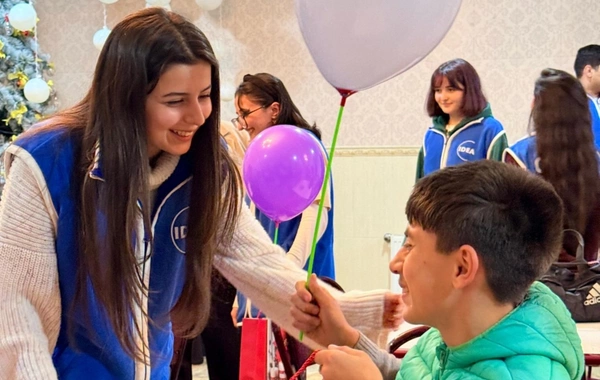 Leyla Əliyevanın təşəbbüsü ilə Gəncədə uşaq evində Yeni il tədbiri keçirilib