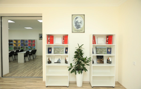 Prezident İlham Əliyev Şamaxı Avropa liseyinin yeni binasının açılışında iştirak edib