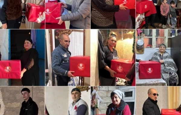 По инициативе Лейлы Алиевой малообеспеченным семьям вручены праздничные подарки