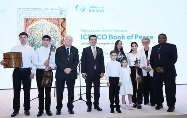 Bakıda ICESCO-nun "Sülh kitabı"nın Azərbaycana həsr edilən III nəşrinin təqdimatı olub