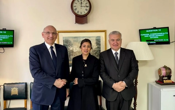 Elçin Əmirbəyov Londonda yüksək səviyyəli görüşlər keçirib