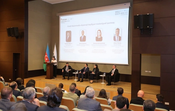SOCAR-da Ümumdünya Keyfiyyət Həftəsi 2025 ilə bağlı tədbir keçirilib