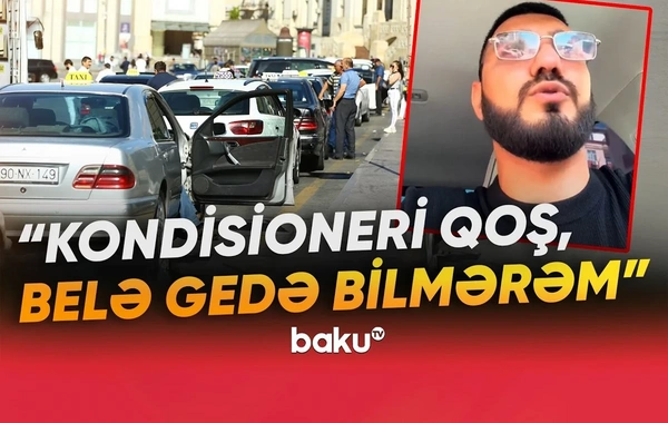 Taksidə kondisioner üçün əlavə pul ödəməliyik?