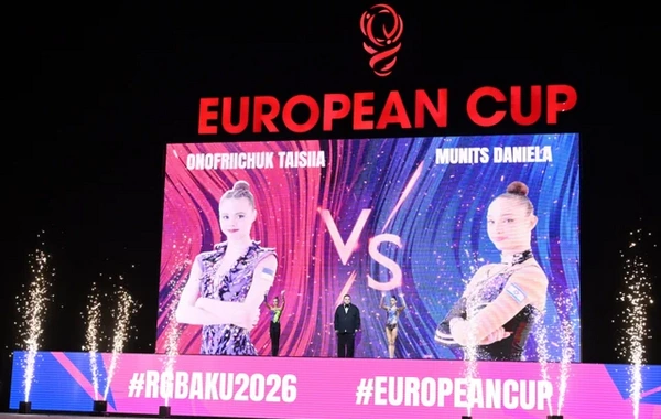 Birinci vitse-prezident Mehriban Əliyeva bədii gimnastika üzrə Avropa Kubokunu izləyib