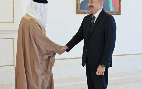 Prezident İlham Əliyev Bəhreynin xarici işlər nazirini qəbul edib