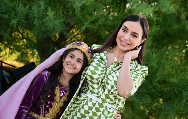 Leyla Əliyeva və Alona Əliyeva Xeyirxahlıq Festivalında iştirak ediblər