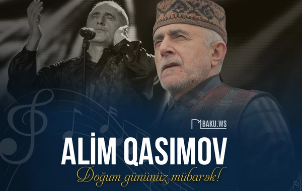 Xalq artisti Alim Qasımovun 68 yaşı tamam olur