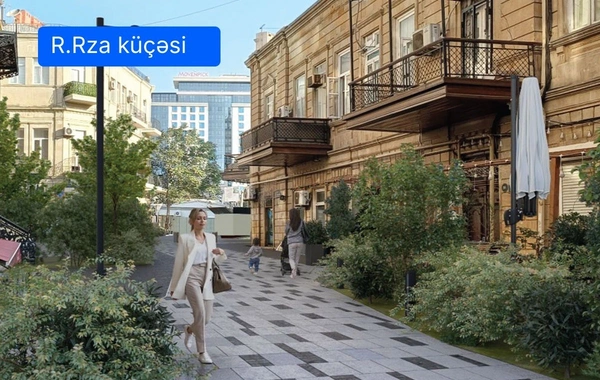 Bakının mərkəzində daha 5 küçə piyadalaşdırılır