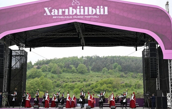 Şuşada "Xarıbülbül" Beynəlxalq Musiqi Festivalının açılışı olub