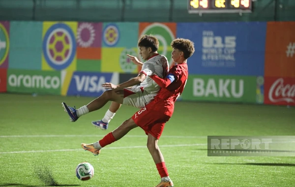 Azərbaycan millisi FIFA U-15 dünya çempionatında Vyetnam yığmasına məğlub olub