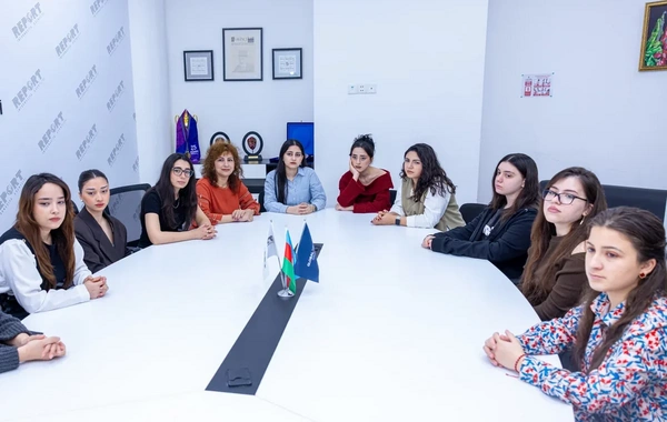 "Report" Media Məktəbinin 20-ci qrupu təlim proqramına qoşulub