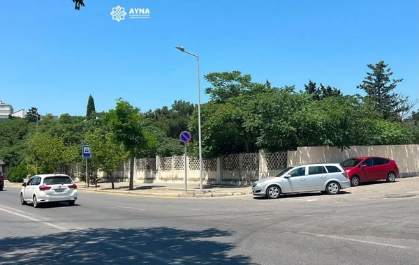 Bakıda xəstəxanaların qarşısında yeni minib-düşmə zolaqları yaradıldı