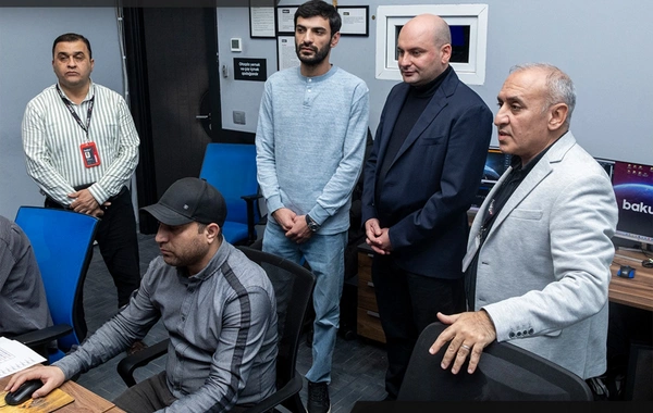 Gürcüstanın Host TV telekanalının rəhbərliyi Baku TV-nin iş prosesi ilə tanış olub