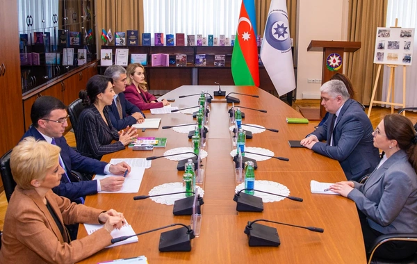 AFFA rəsmisi Cahangir Fərəcullayev Səbinə Əliyeva ilə birgə layihələri müzakirə edib