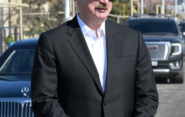 Президент Ильхам Алиев ознакомился с работами, проделанными в селе Ходжавенд