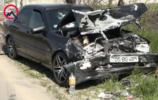 Ağstafada qəza, xəsarət alanlar var