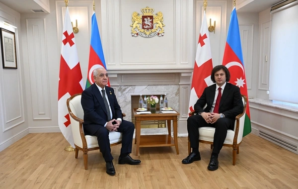 Əli Əsədov Tbilisidə İrakli Kobaxidze ilə görüşüb