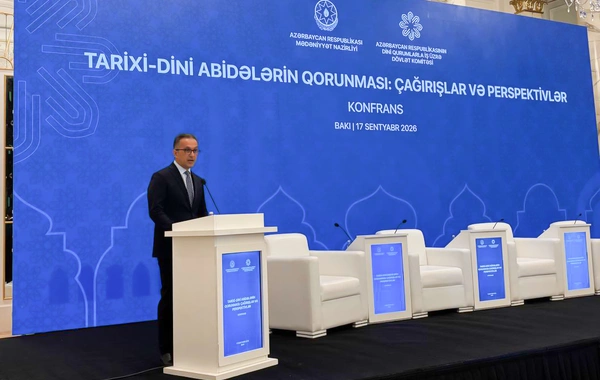 Ramin Məmmədov: Dini abidələrin bərpası keçmişə ehtiramın və gələcək nəsillər qarşısında məsuliyyətin göstəricisidir