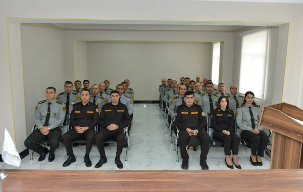 FHN cəzaçəkmə müəsisəsində təlim keçirdi