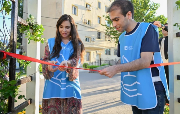 Leyla Əliyevanın iştirakı ilə Yevlaxda abadlaşdırılmış məhəllə sakinlərin istifadəsinə verilib