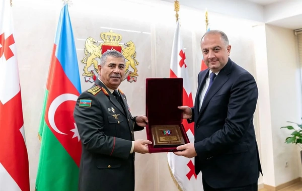 Zakir Həsənov: Gürcüstanla hərbi sahədə əlaqələrimiz inkişaf edib