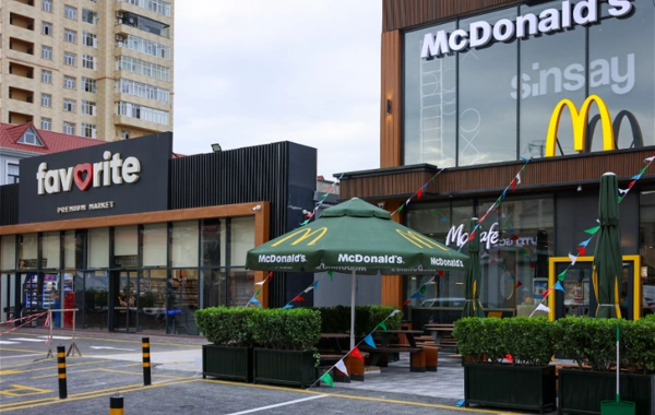 McDonalds Azərbaycan Badamdar qəsəbəsində yeni restoran açıb