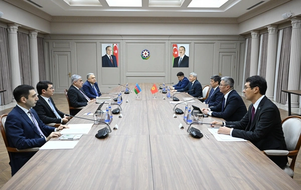 Azərbaycan-Qırğızıstan Hökumətlərarası Komissiyasının 6-cı iclası keçirilib