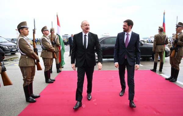 The Press Service of the President of Azerbaijan shared a video about the working visit to Hungary