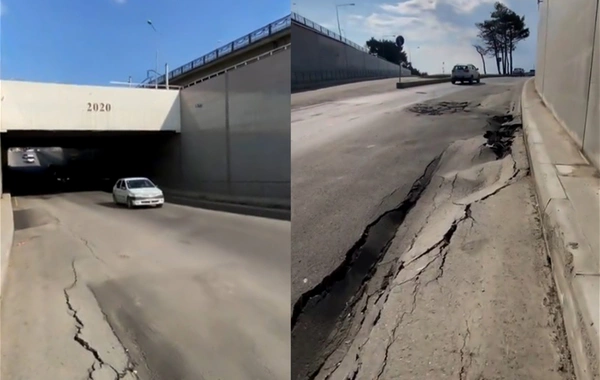 Sabunçu tunelindəki təhlükəli vəziyyət ARADAN QALDIRILDI
