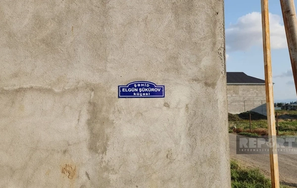 Cəlilabadda beş küçəyə şəhidlərin adı verilib