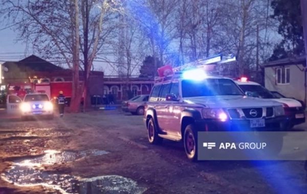 Gəncədə yaşayış binasında yanğın olub